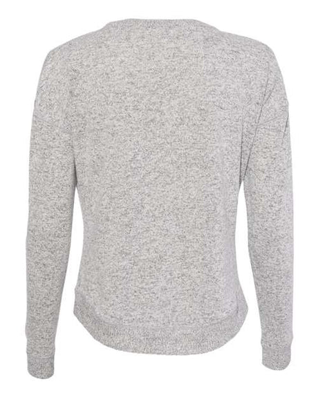 J. America Women's Cozy Jersey Crewneck Pullover J. America
