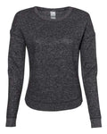 J. America Women's Cozy Jersey Crewneck Pullover J. America