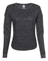 J. America Women's Cozy Jersey Crewneck Pullover J. America
