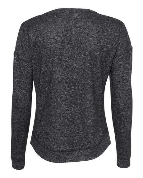 J. America Women's Cozy Jersey Crewneck Pullover J. America