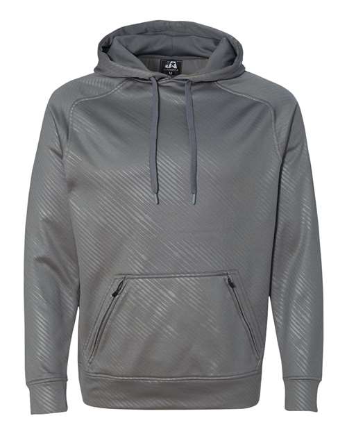 J. America Men's Volt Polyester Hooded Sweatshirt J. America