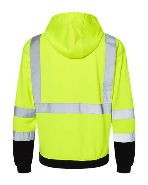 Kishigo Men's Hi-Vis Hooded Sweatshirt Kishigo