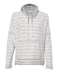 J. America Women's Baja French Terry Cowl Neck Pullover J. America
