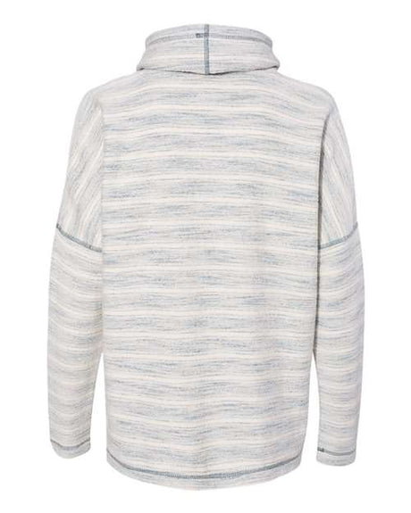 J. America Women's Baja French Terry Cowl Neck Pullover J. America
