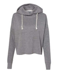 J. America Women's Lounge Fleece Hi-Low Hooded Sweatshirt J. America