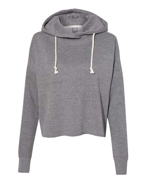 J. America Women's Lounge Fleece Hi-Low Hooded Sweatshirt J. America