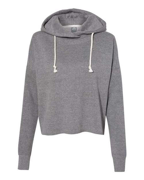 J. America Women's Lounge Fleece Hi-Low Hooded Sweatshirt J. America