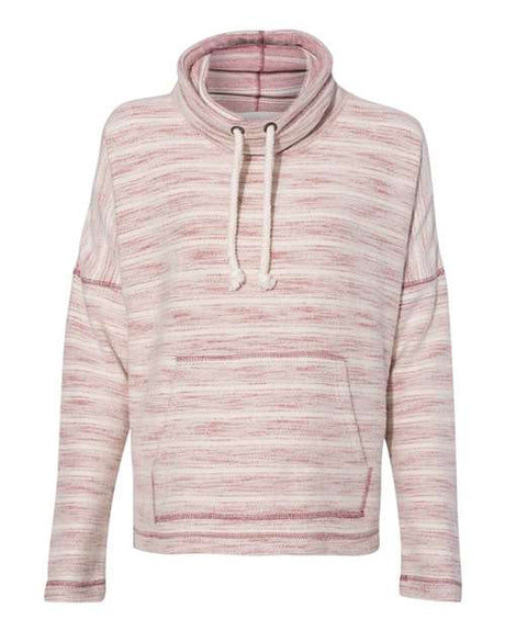 J. America Women's Baja French Terry Cowl Neck Pullover J. America