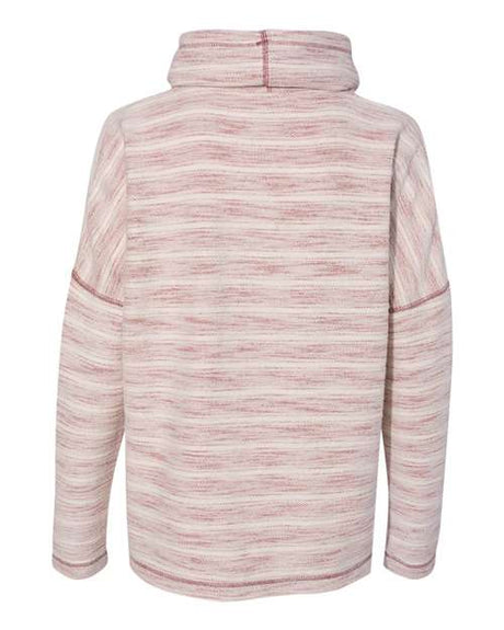J. America Women's Baja French Terry Cowl Neck Pullover J. America