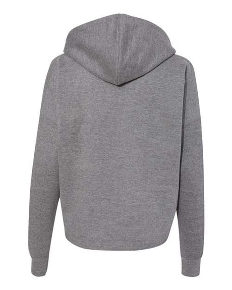 J. America Women's Lounge Fleece Hi-Low Hooded Sweatshirt J. America