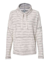 J. America Women's Baja French Terry Cowl Neck Pullover J. America