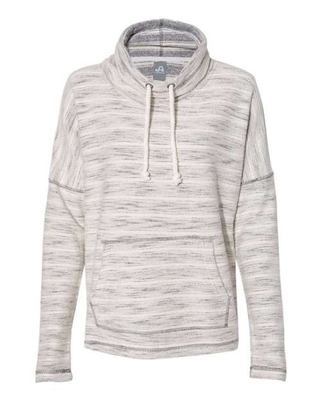 J. America Women's Baja French Terry Cowl Neck Pullover J. America