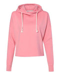 J. America Women's Lounge Fleece Hi-Low Hooded Sweatshirt J. America