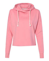 J. America Women's Lounge Fleece Hi-Low Hooded Sweatshirt J. America