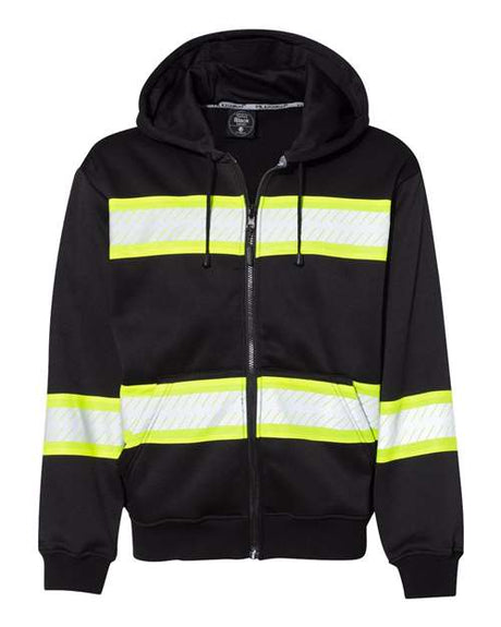 Kishigo EV Series® Enhanced Visibility Full-Zip Hooded Sweatshirt Kishigo