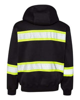 Kishigo EV Series® Enhanced Visibility Full-Zip Hooded Sweatshirt Kishigo