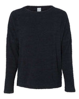 J. America Women's Teddy Fleece Crewneck Pullover J. America