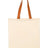 Q-Tees Economical Tote with Contrast-Color Handles Q-Tees