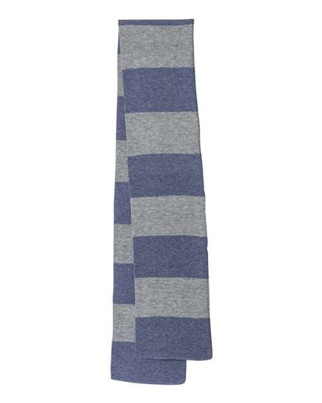 Sportsman Rugby-Striped Knit Scarf Sportsman
