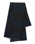Sportsman Rugby-Striped Knit Scarf Sportsman