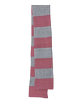 Sportsman Rugby-Striped Knit Scarf Sportsman