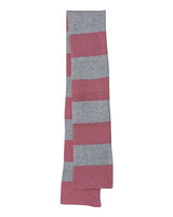 Sportsman Rugby-Striped Knit Scarf Sportsman