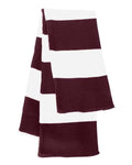 Sportsman Rugby-Striped Knit Scarf Sportsman