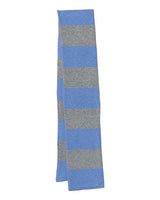 Sportsman Rugby-Striped Knit Scarf Sportsman