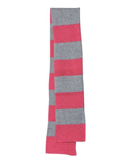 Sportsman Rugby-Striped Knit Scarf Sportsman