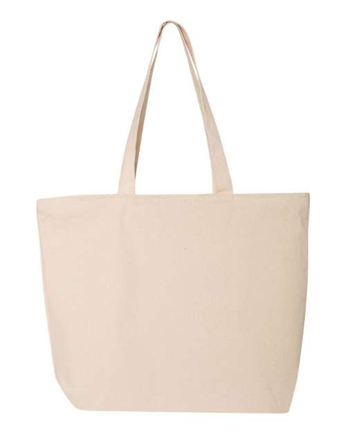 Q-Tees 25L Zippered Tote Q-Tees