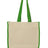 Q-Tees 14L Tote with Contrast-Color Handles Q-Tees