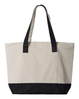 Q-Tees 19L Zippered Tote Q-Tees
