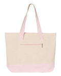 Q-Tees 19L Zippered Tote Q-Tees