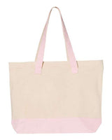 Q-Tees 19L Zippered Tote Q-Tees