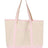 Q-Tees 34.6L Large Canvas Deluxe Tote Q-Tees