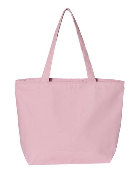 Q-Tees 25L Zippered Tote Q-Tees