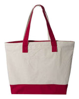 Q-Tees 19L Zippered Tote Q-Tees