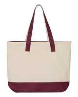Q-Tees 19L Zippered Tote Q-Tees