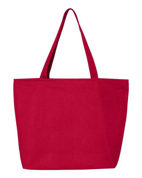 Q-Tees 25L Zippered Tote Q-Tees