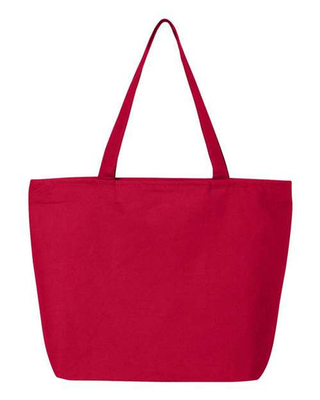 Q-Tees 25L Zippered Tote Q-Tees
