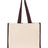 Q-Tees 14L Tote with Contrast-Color Handles Q-Tees