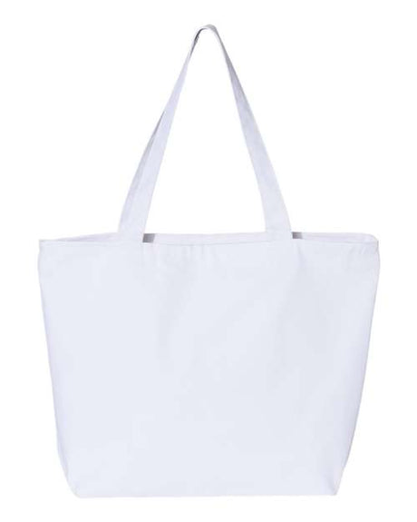 Q-Tees 25L Zippered Tote Q-Tees