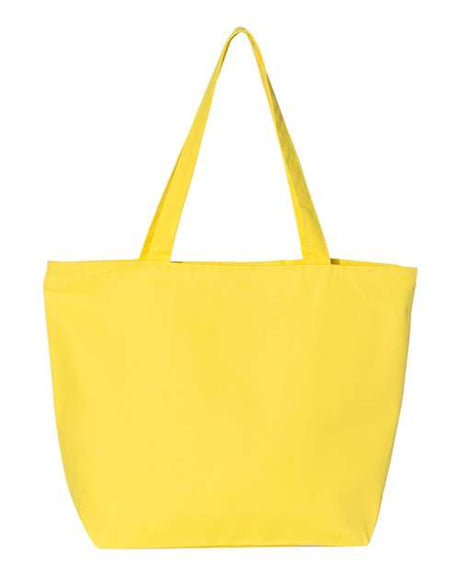 Q-Tees 25L Zippered Tote Q-Tees