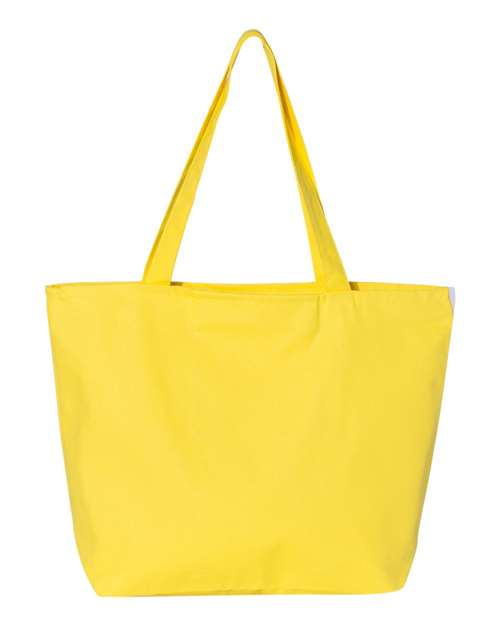 Q-Tees 25L Zippered Tote Q-Tees
