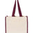 Q-Tees 14L Tote with Contrast-Color Handles Q-Tees