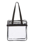 OAD OAD Clear Tote with Zippered Top OAD