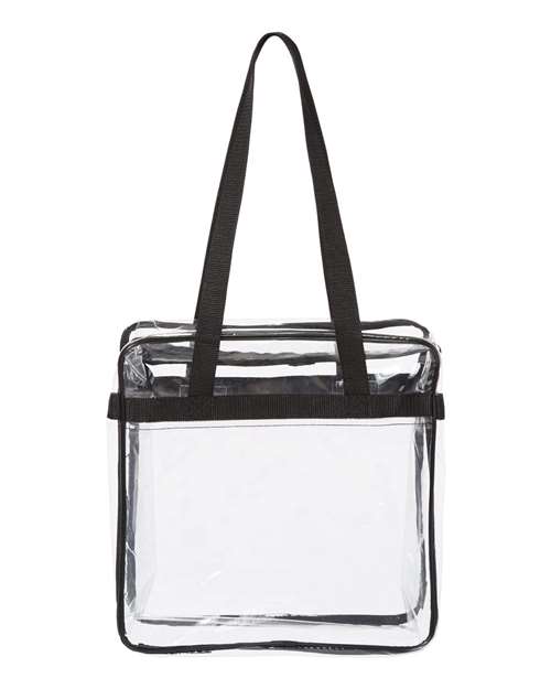OAD OAD Clear Tote with Zippered Top OAD