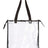 OAD Clear Zippered Tote with Full Gusset OAD