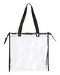 OAD Clear Zippered Tote with Full Gusset OAD