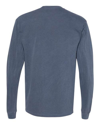 Comfort Colors Men's Garment-Dyed Heavyweight Long Sleeve Pocket T-Shirt